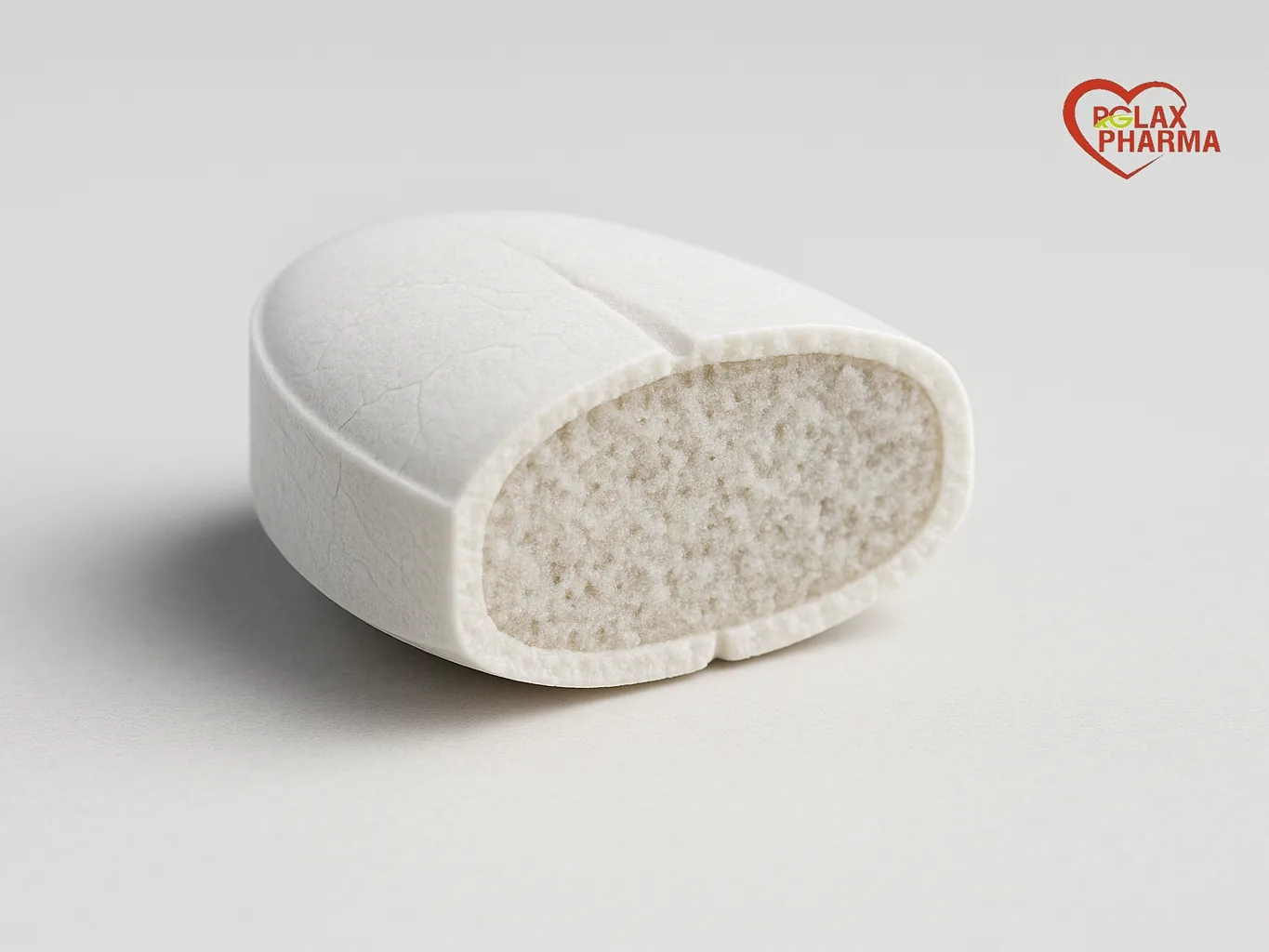 A heap of fine white powder