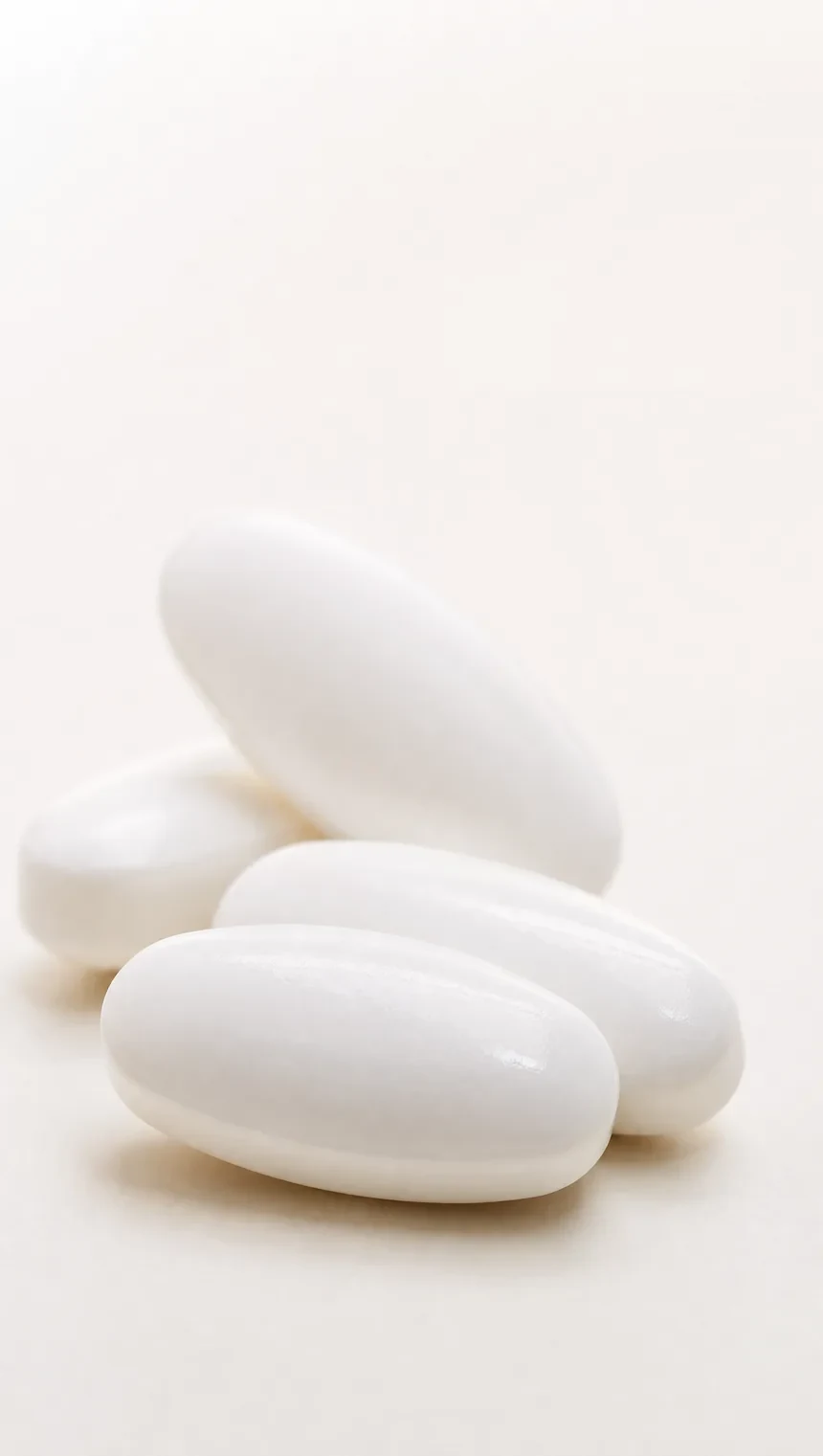 Extra white film coat for plain Amoxycillin